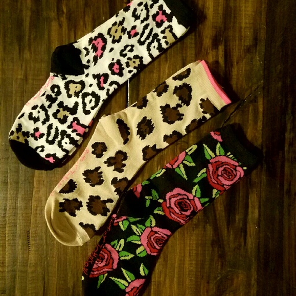 NWOT Betsey Johnson Crew Socks