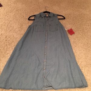 Mossimo Supply Co. Sleeveless Jean Dress