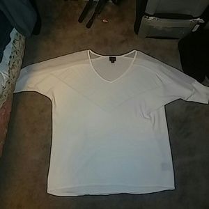 XL white Worthington sweater