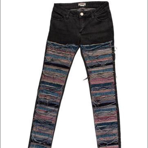 Acne Alex Slice Skinny Jeans