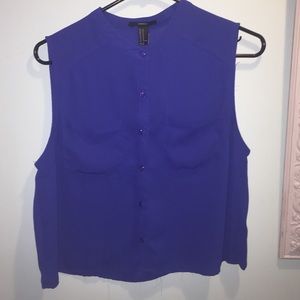 Beautiful Navy blue blouse