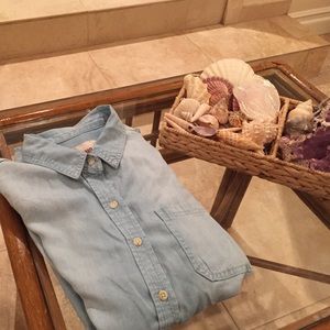 Mossimo Soft Denim Button Down