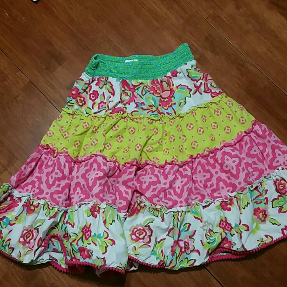 Girls floral skirt
