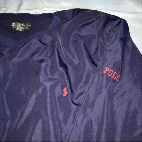 VINTAGE Ralph Lauren Polo Polyester Crewneck XXL - Picture 2 of 3