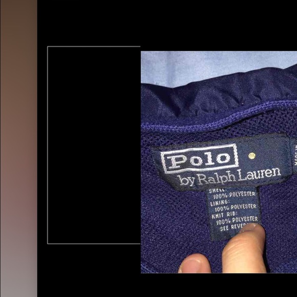 VINTAGE Ralph Lauren Polo Polyester Crewneck XXL - Picture 3 of 3