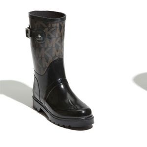 Michael Kors Logo Mid Rain Boots