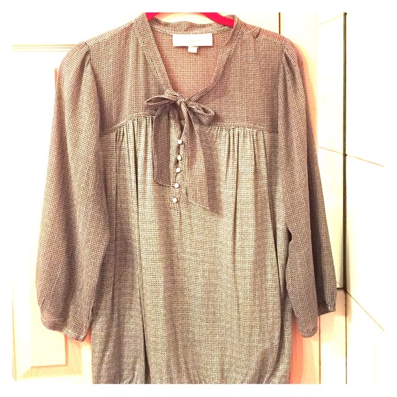 Ann Taylor Loft knit blouse - Picture 1 of 4
