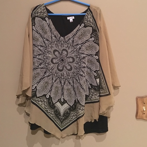 Plus Size REBECCA MALONE Blouse ✨🎀