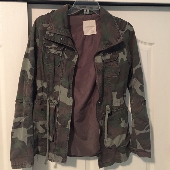 Camo utility jacket