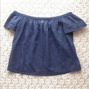 Anthropologie Tops - NWT Cloth and Stone off the shoulder crop top Anthropologie Tops - NWT Cloth and Stone off the shoulder crop top