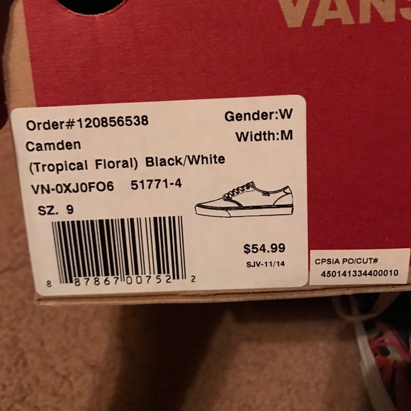 NEW Tropical VANS - Picture 2 of 3