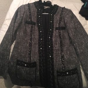 White hours black market blazer