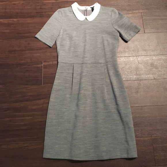 J Crew 4 Gray school girl dress
