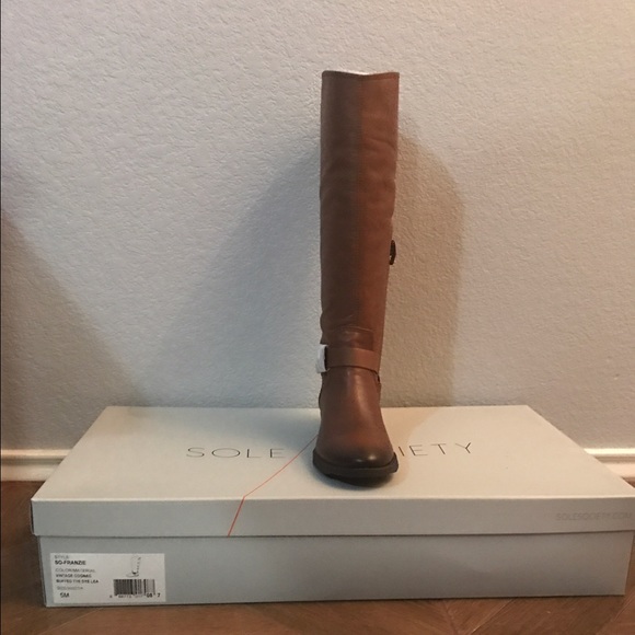 Brand new cognac boots - Picture 2 of 4