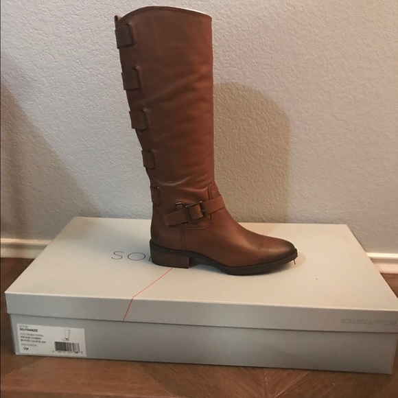 Brand new cognac boots - Picture 3 of 4