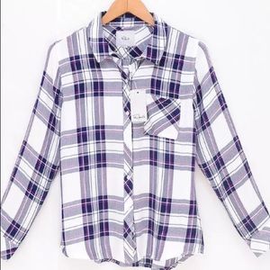 Rails Hunter Shirt - NEW WITH TAGS - XS