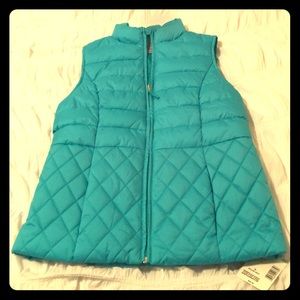 Blue/ turquoise vest