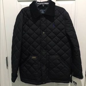 Black Diamond- Quilted Corduroy Jacket. Size- L