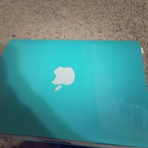 Mac book pro teal case. Comment to bargain