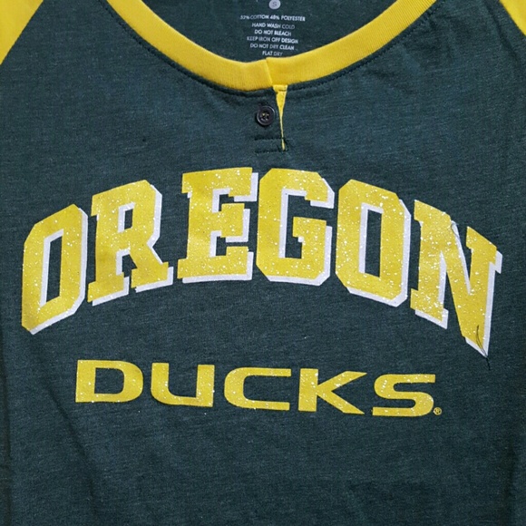 ❤NWT Oregon Ducks Henley - Picture 3 of 5