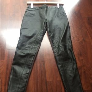 Black Leather Pants - Guess by Marciano