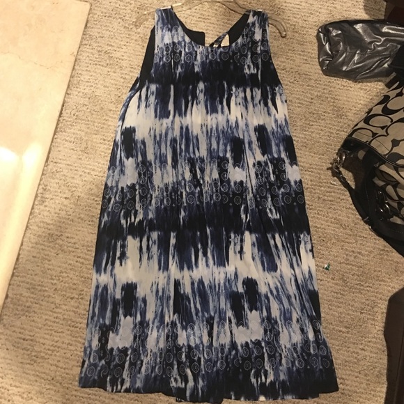Loose fitting dress.