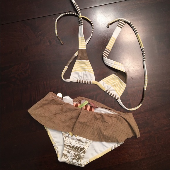 Agua De Coco - Kid's Bikini Top and Bottom