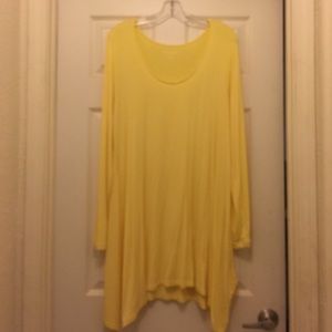 NWOT Soft Surroundings XL Perfect A-line LS Top