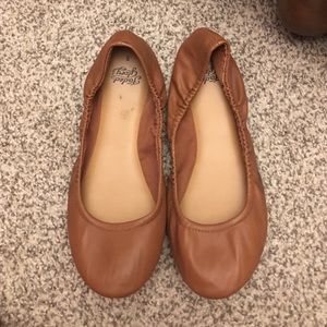 Women's brown faded glory flats
