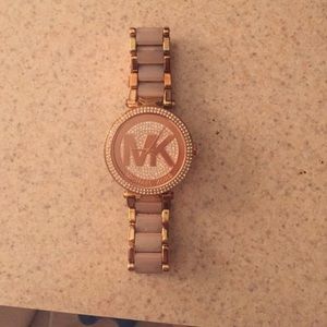 Michael Kors rose gold watch