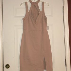 Tan Pink Charlotte Russe XL Dress NWT