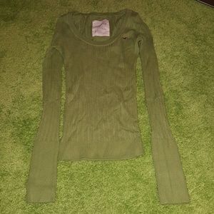 Hollister swoop neck