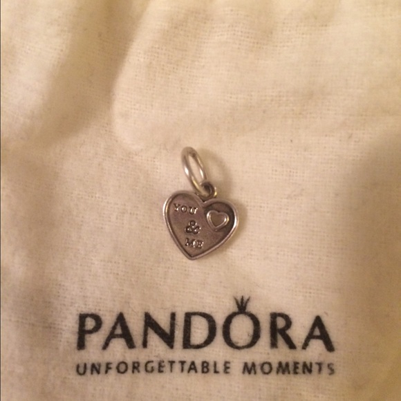 "You and Me" pandora charm