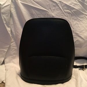 Louis Vuitton Black Epi Leather backpack