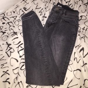 Grey BDG High Waisted Jeans