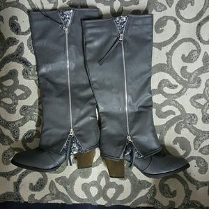 Dual Style Tall Boots NWOT