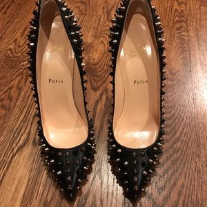 Christian Louboutin Pigalle 120 Nappa Stilettos Christian Louboutin Pigalle 120 Nappa Stilettos