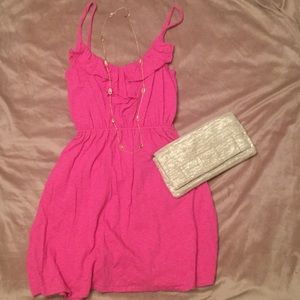 Comfy cute pink dress