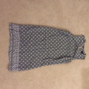 Patterned Shift Dress