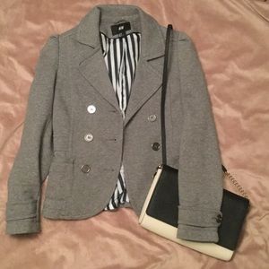 Lined, military style jacket