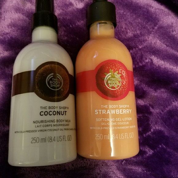 The Body Shop lotions
