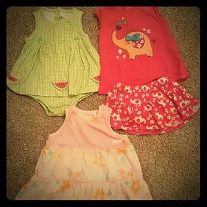 6 month baby girl clothes bundle