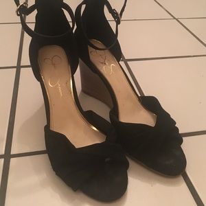 Jessica Simpson heels - in black, suede!