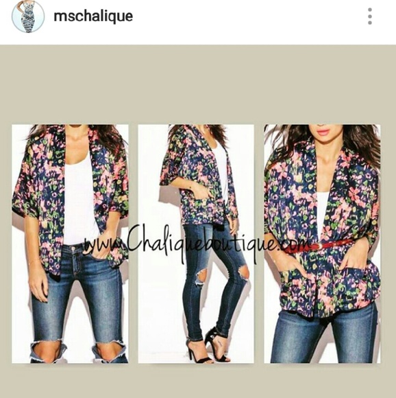 Chic Floral blazer