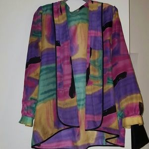 Vintage, Rainbow-Colored Jacket