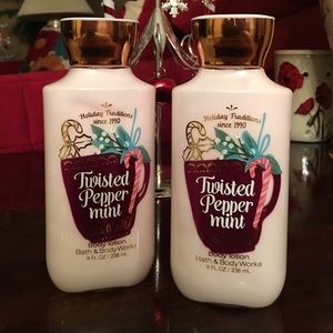 Twisted Peppermint body lotion