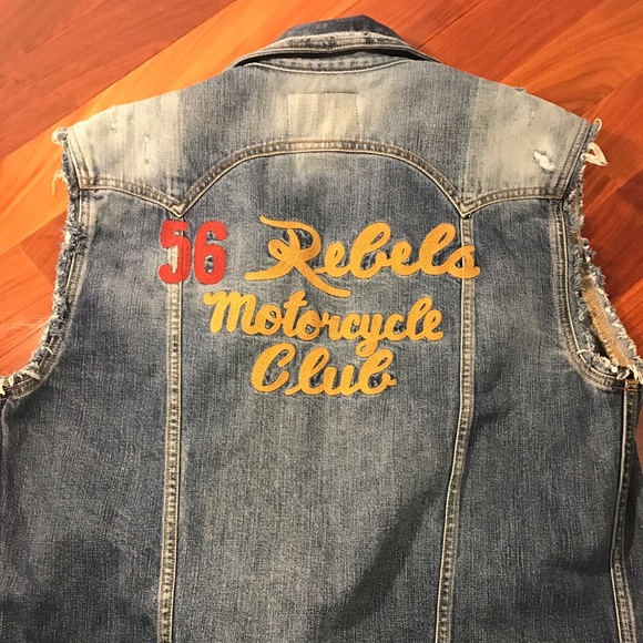 True Religion Denim Vest - Picture 3 of 4
