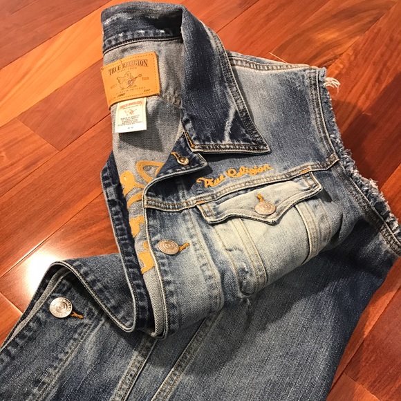 True Religion Denim Vest - Picture 4 of 4