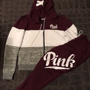 Vs pink HOODIE ONLY