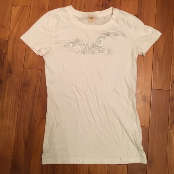 Hollister White T-Shirt